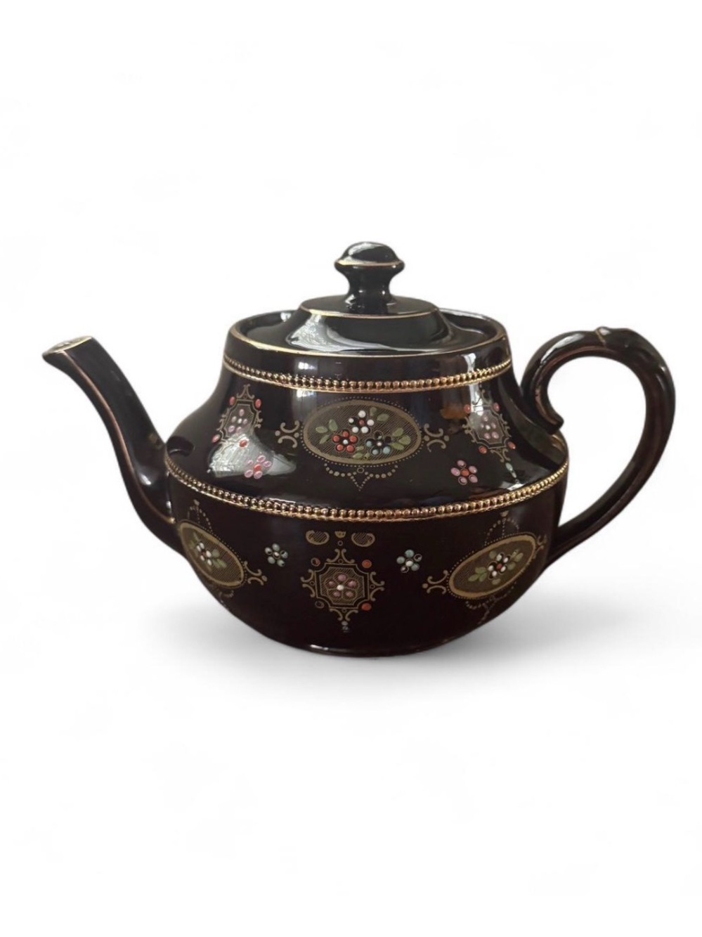 Authentic Gibson & Sons Ltd brown tea pot circa 1930s-1960s